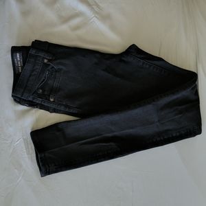 JCrew high rise skinny black jeans sz 24